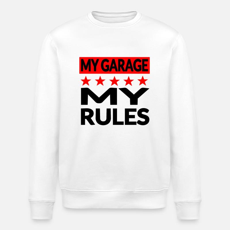 Garage - Stanley/Stella Unisex Bio-Sweatshirt ROLLER - Weiß