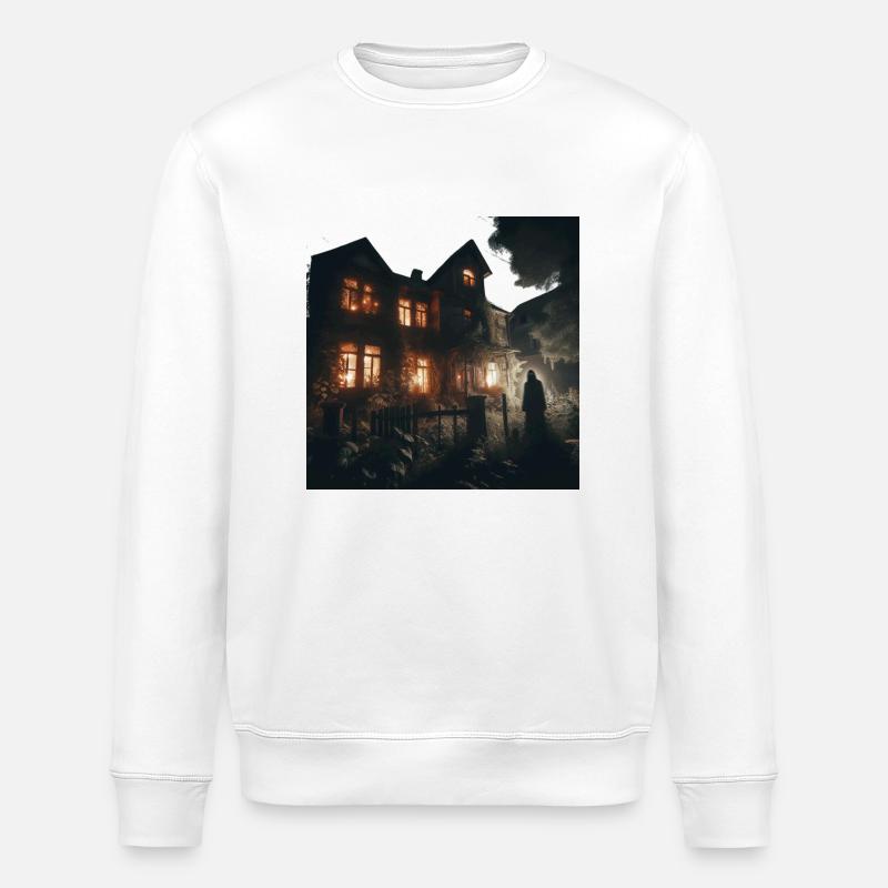 Entsetzen - Stanley/Stella Unisex Bio-Sweatshirt ROLLER - Weiß
