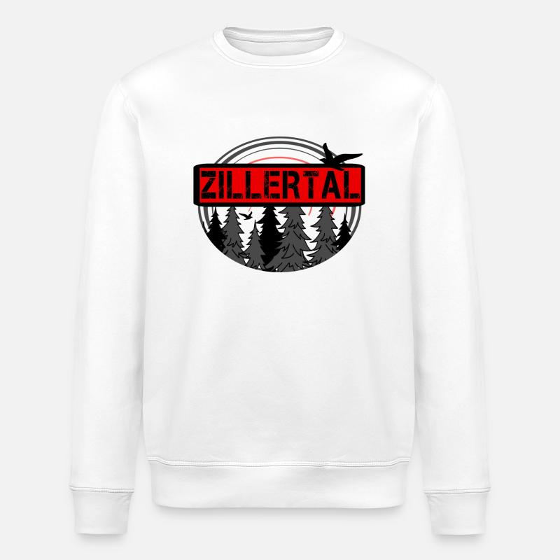 Zillertal - Sweat bio ROLLER Stanley/Stella Unisexe - blanc
