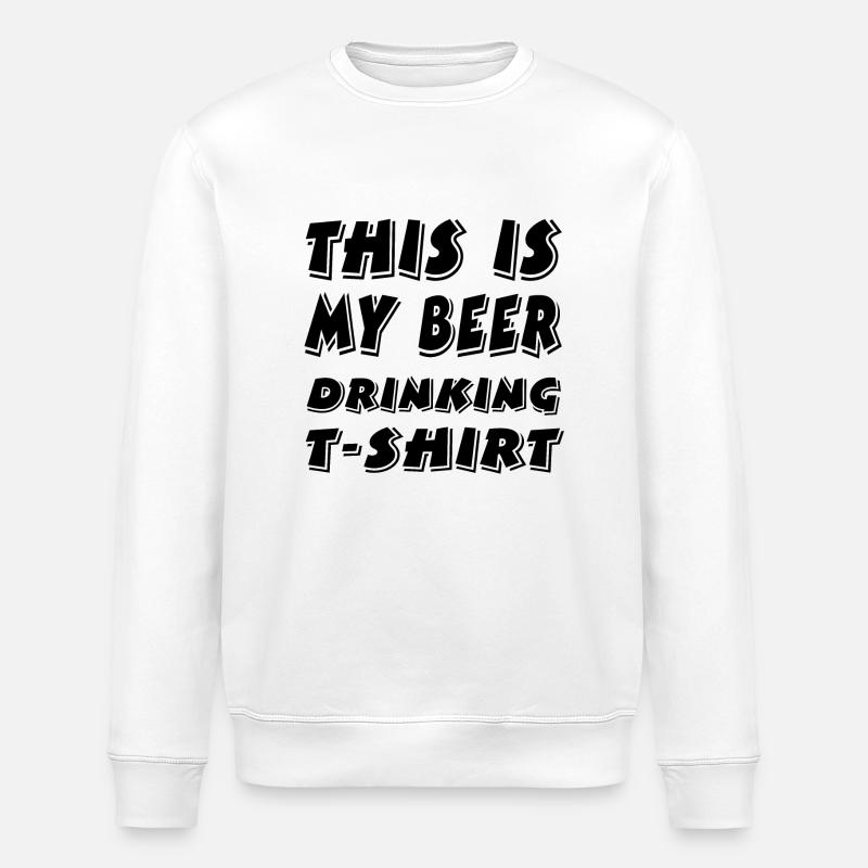 Bier - Stanley/Stella Unisex Bio-Sweatshirt ROLLER - Weiß