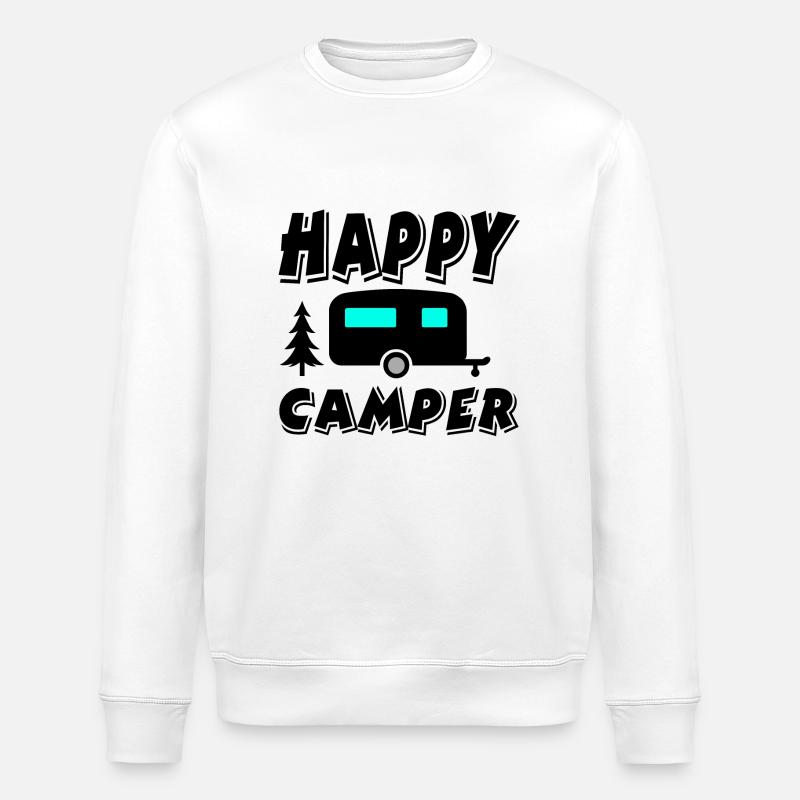 Camper - Stanley/Stella Unisex Bio-Sweatshirt ROLLER - Weiß