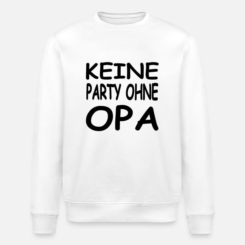 Party - Stanley/Stella Unisex Bio-Sweatshirt ROLLER - Weiß