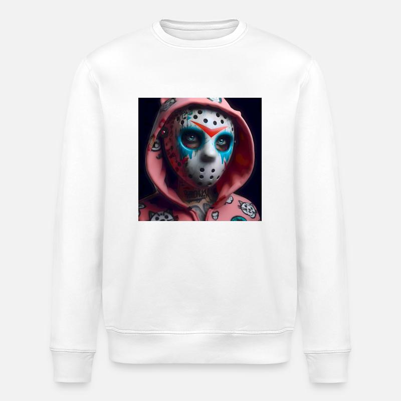 Jours rebelles - Sweat bio ROLLER Stanley/Stella Unisexe - blanc