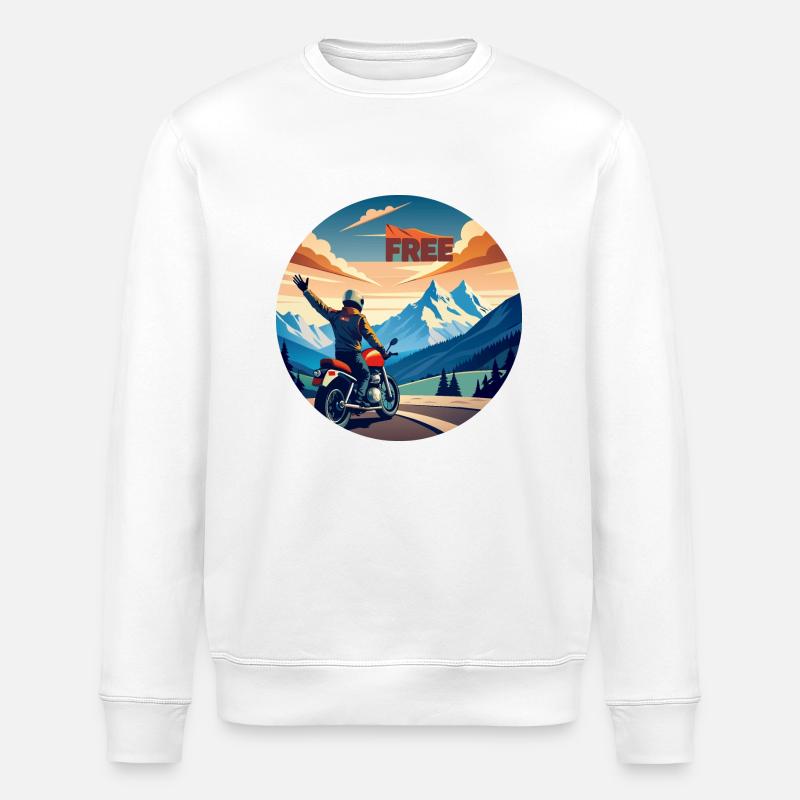 spread free - Stanley/Stella Unisex Bio-Sweatshirt ROLLER - Weiß