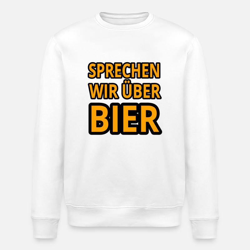 Bier - Stanley/Stella Unisex Bio-Sweatshirt ROLLER - Weiß