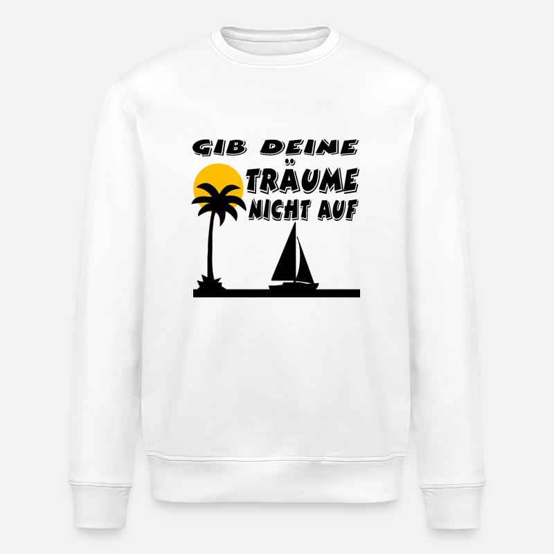 Segeln - Stanley/Stella Unisex Bio-Sweatshirt ROLLER - Weiß