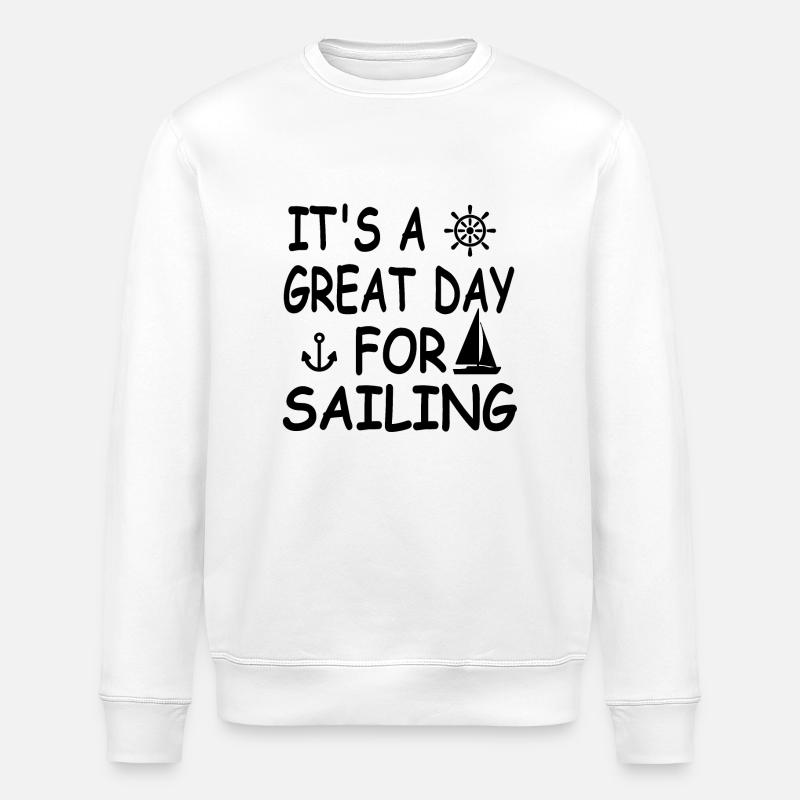 Segeln - Stanley/Stella Unisex Bio-Sweatshirt ROLLER - Weiß