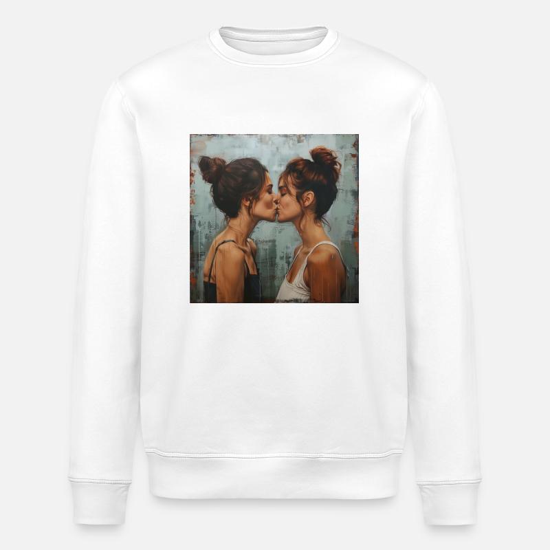 Pride - Stanley/Stella Unisex Bio-Sweatshirt ROLLER - Weiß