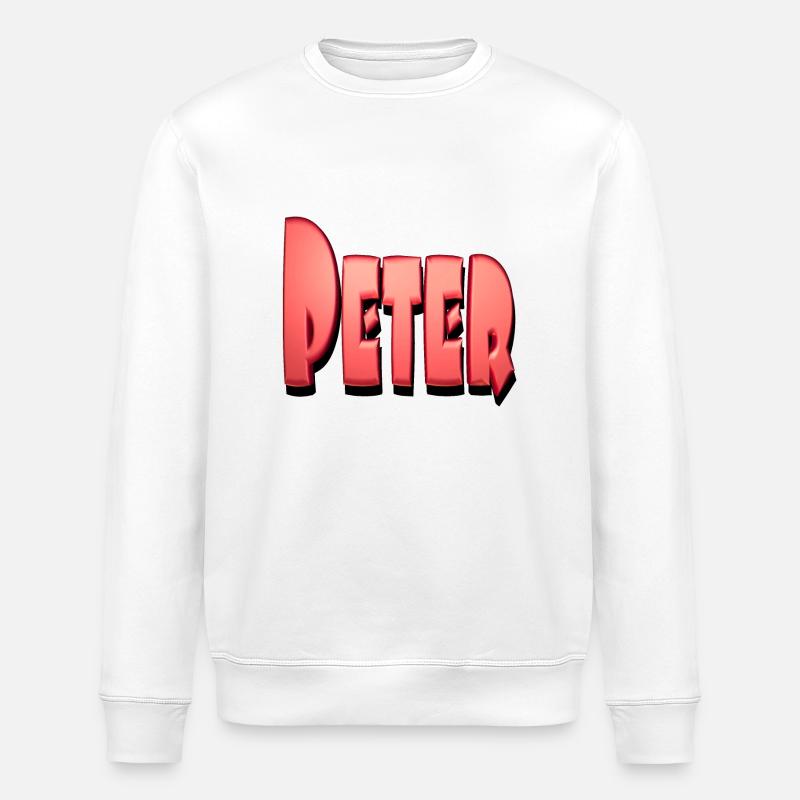 Pierre2 - Sweat bio ROLLER Stanley/Stella Unisexe - blanc