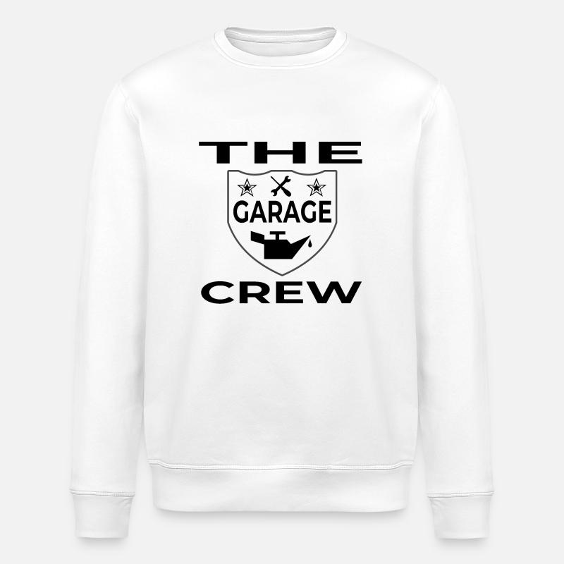 Garage - Stanley/Stella Unisex Bio-Sweatshirt ROLLER - Weiß