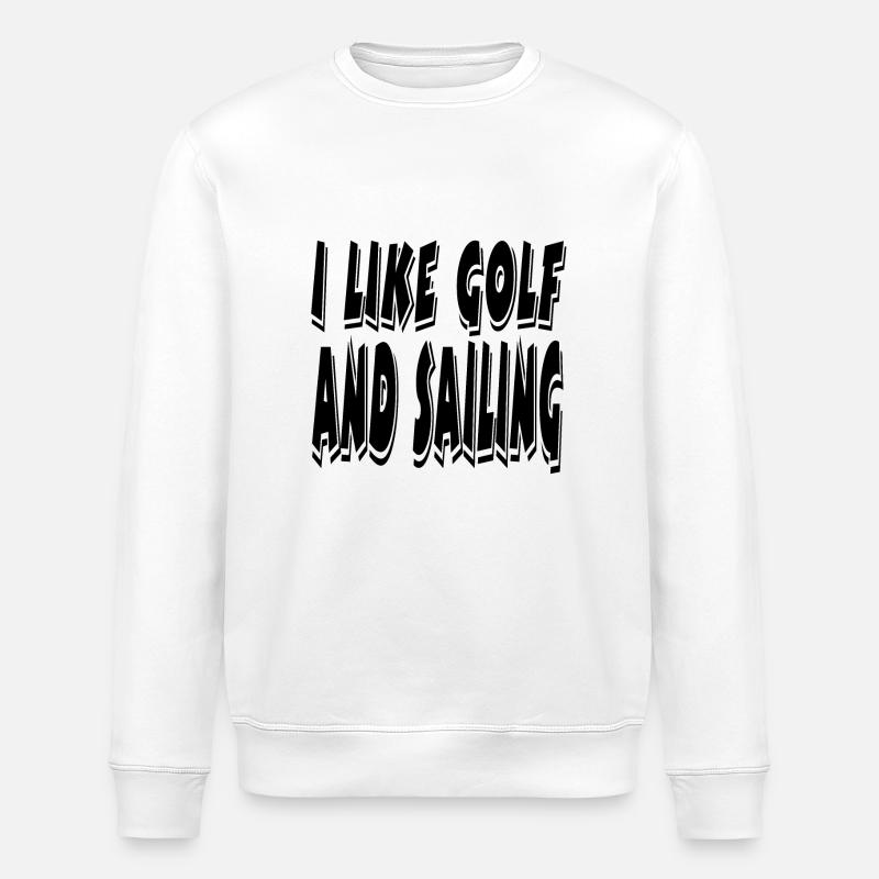 Golf - Stanley/Stella Unisex Bio-Sweatshirt ROLLER - Weiß