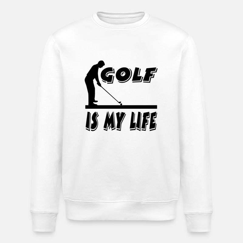 Golfe - Sweat bio ROLLER Stanley/Stella Unisexe - blanc