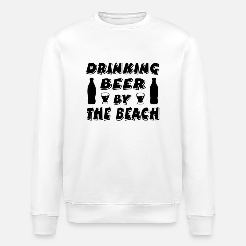 Bier - Stanley/Stella Unisex Bio-Sweatshirt ROLLER - Weiß