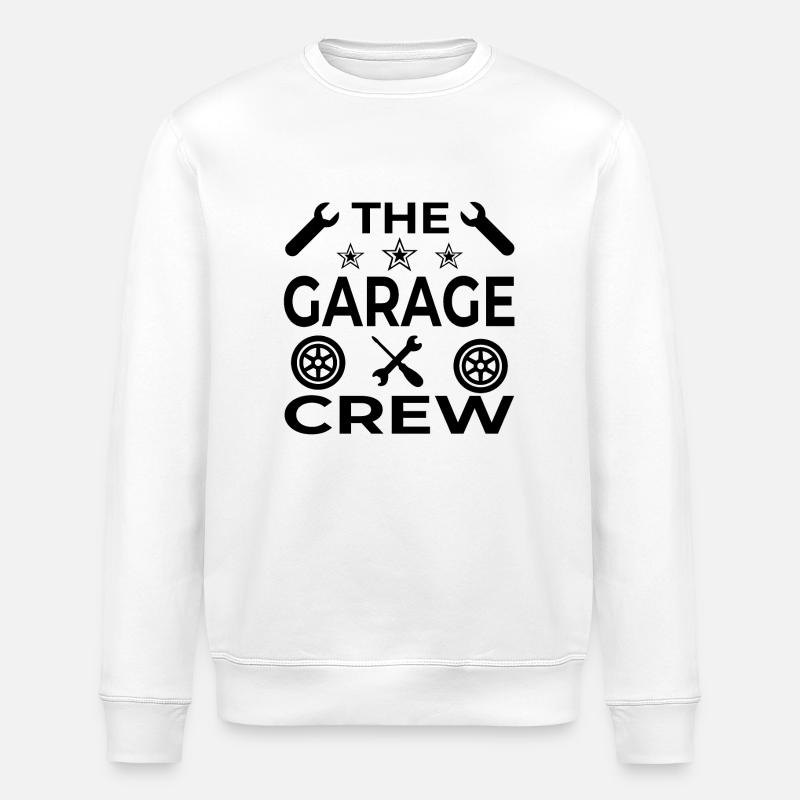 Garage - Stanley/Stella Unisex Bio-Sweatshirt ROLLER - Weiß