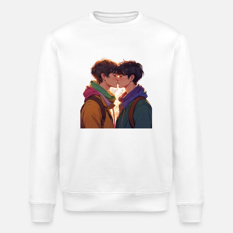 ##### Embrasser ##### - Sweat bio ROLLER Stanley/Stella Unisexe - blanc