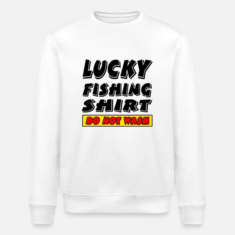 Pêche - Sweat bio ROLLER Stanley/Stella Unisexe - blanc