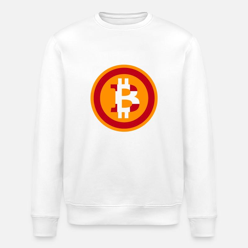 Bitcoin Suisse - Sweat bio ROLLER Stanley/Stella Unisexe - blanc