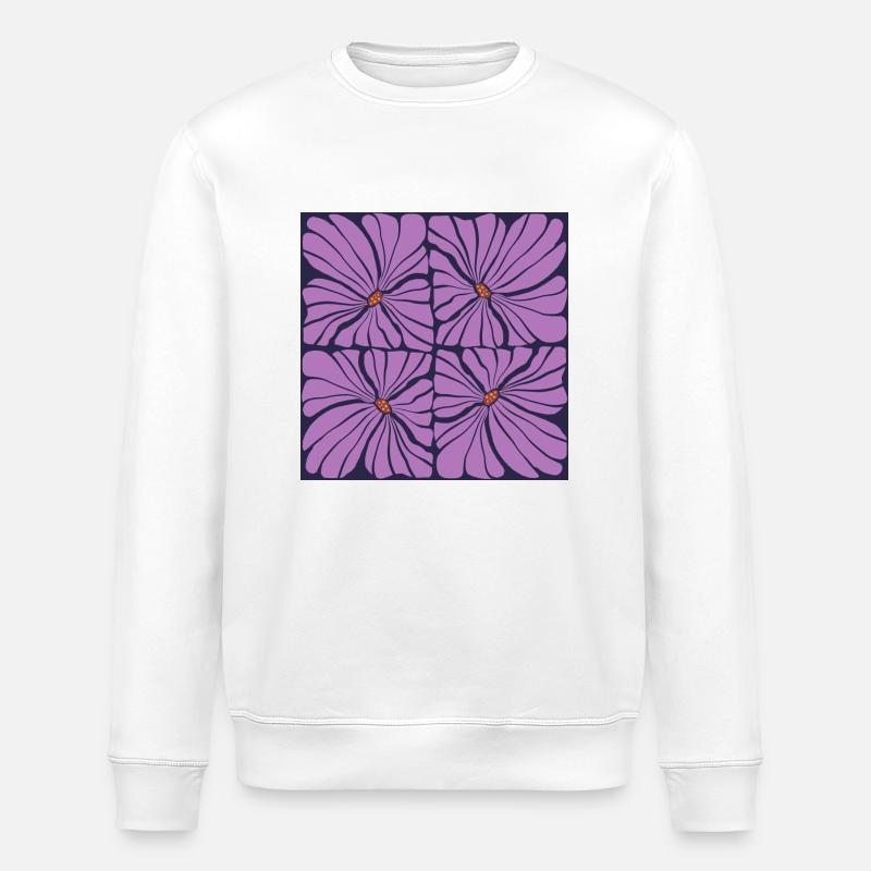 F43 - Sweat bio ROLLER Stanley/Stella Unisexe - blanc