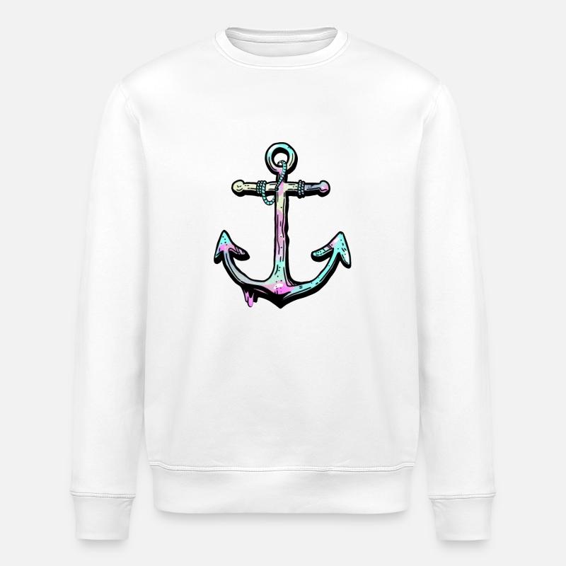 Anker - Stanley/Stella Unisex Bio-Sweatshirt ROLLER - Weiß