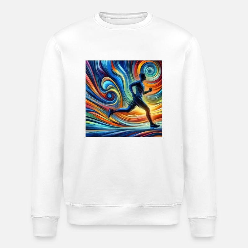 Bishop 1 - Stanley/Stella ROLLER Unisex Organic Sweatshirt - white