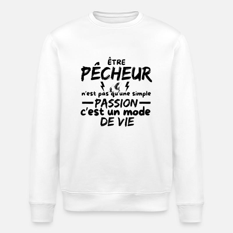 FISCHER - Stanley/Stella Unisex Bio-Sweatshirt ROLLER - Weiß