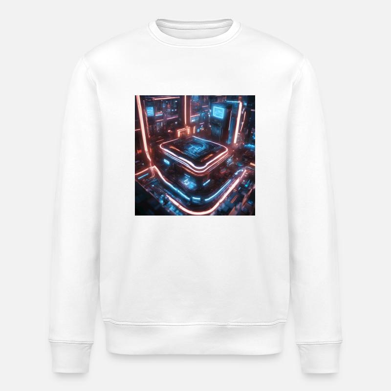 Circuit Stadt - Stanley/Stella Unisex Bio-Sweatshirt ROLLER - Weiß
