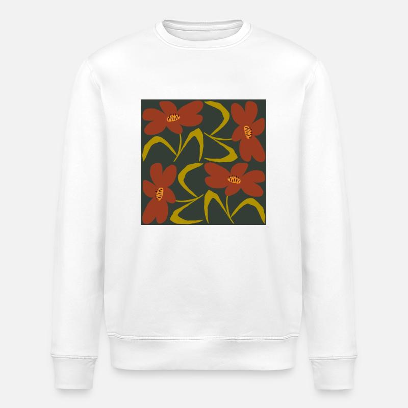 F66 - Sweat bio ROLLER Stanley/Stella Unisexe - blanc