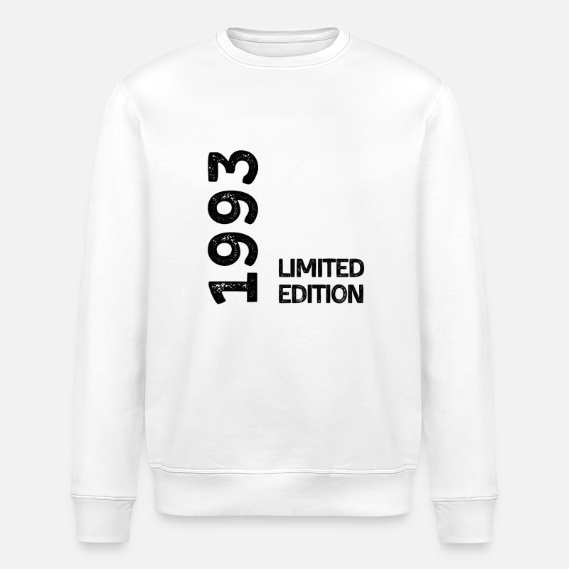 1993 limited edition - Sweat bio ROLLER Stanley/Stella Unisexe - blanc