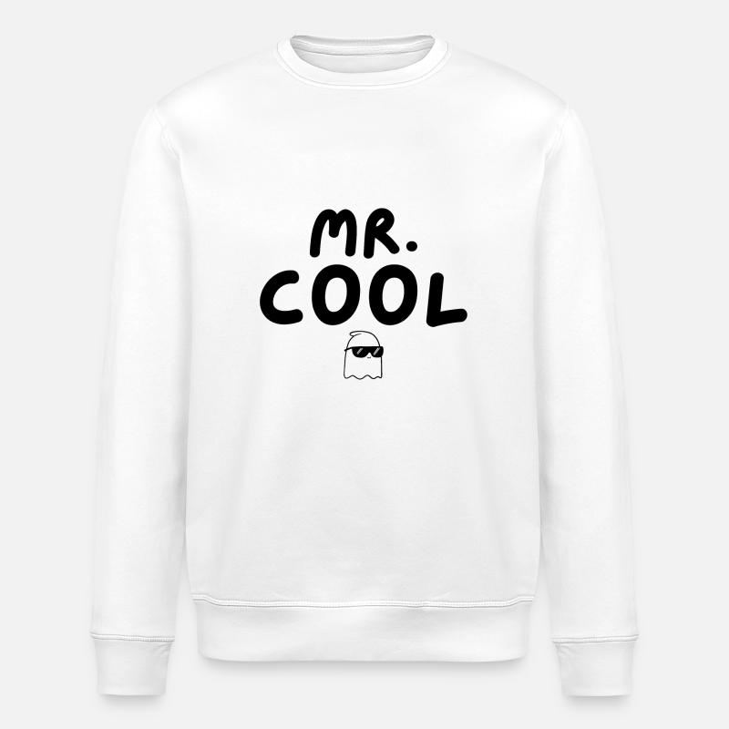 Mr cool - Sweat bio ROLLER Stanley/Stella Unisexe - blanc