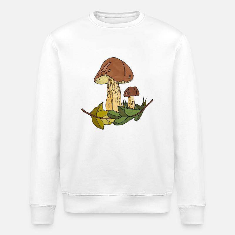 Mycètes - Sweat bio ROLLER Stanley/Stella Unisexe - blanc