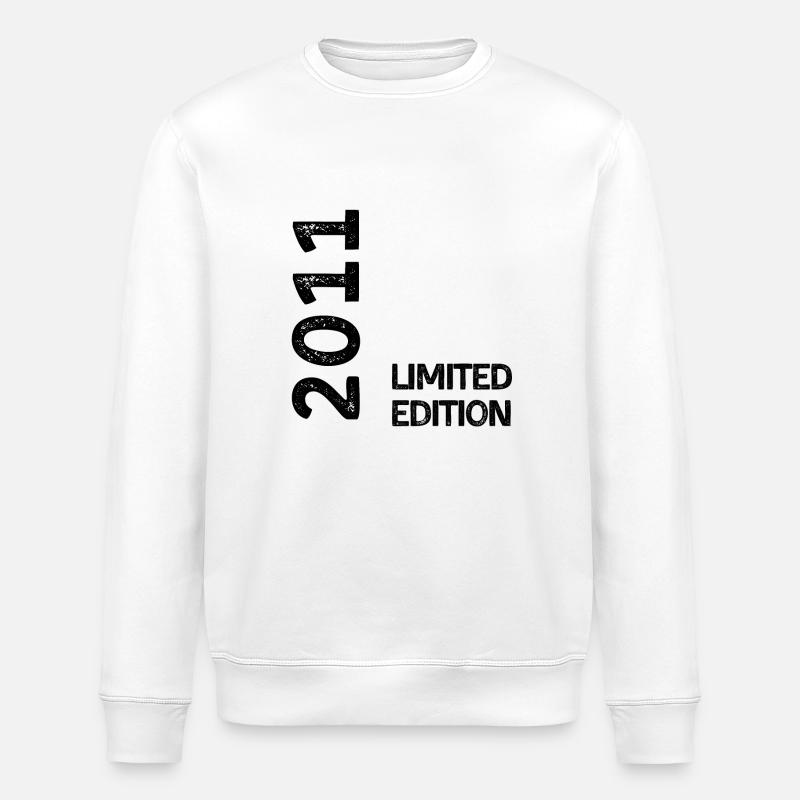 2011 limited edition - Sweat bio ROLLER Stanley/Stella Unisexe - blanc