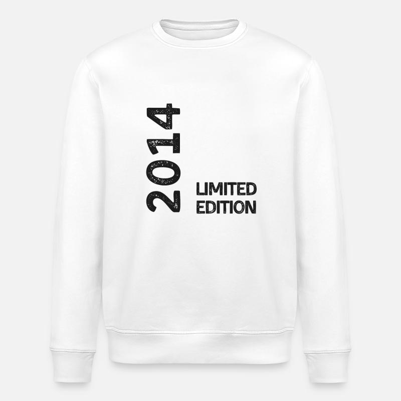 2014 Limited Edition - Stanley/Stella ROLLER Unisex Organic Sweatshirt - white