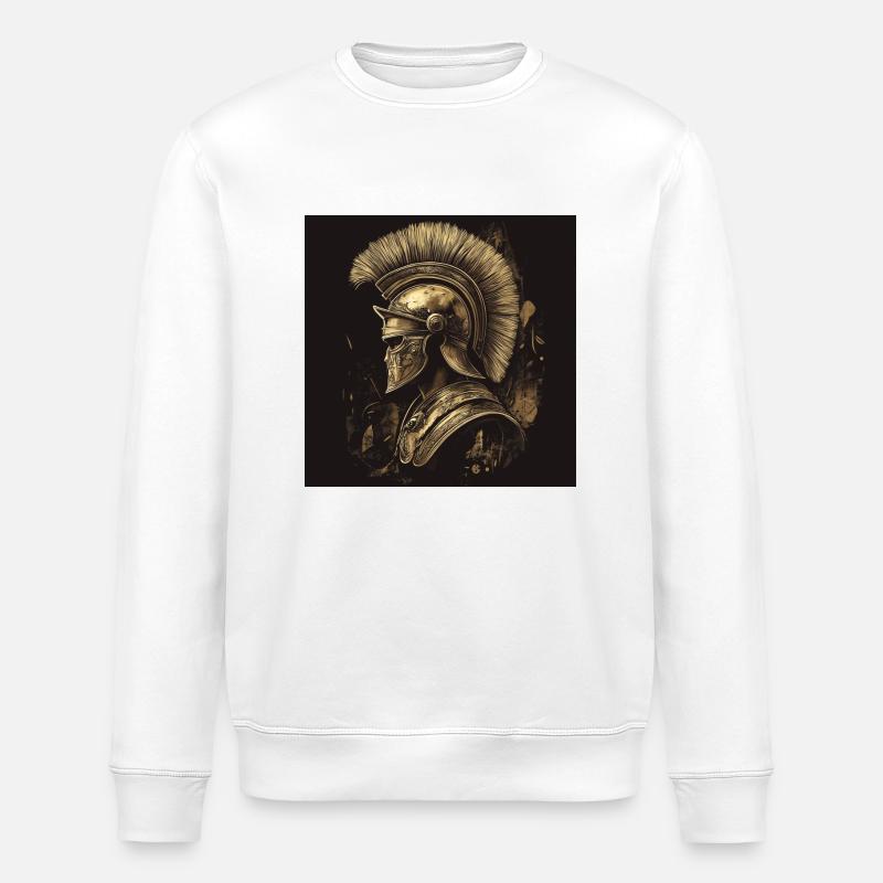 Krieger - Stanley/Stella Unisex Bio-Sweatshirt ROLLER - Weiß