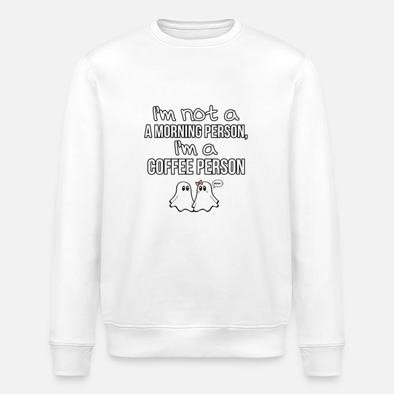 CITATIONS DE GHOST 01 - Sweat bio ROLLER Stanley/Stella Unisexe - blanc