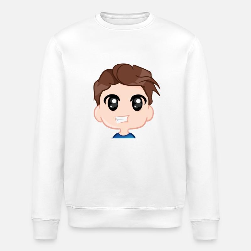 LOGO - Stanley/Stella Unisex Bio-Sweatshirt ROLLER - Weiß