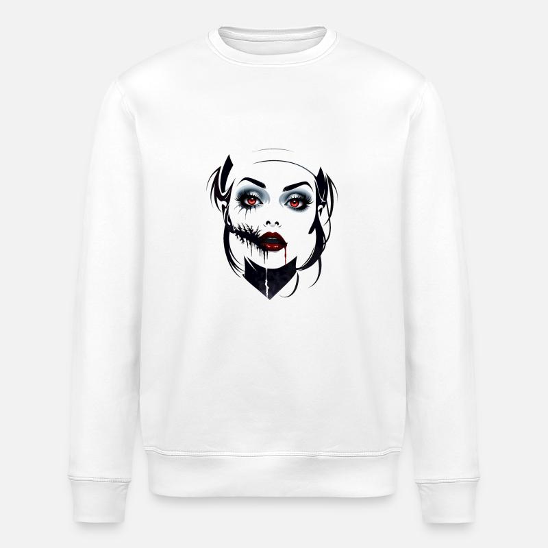 Die Krankenschwester II - Stanley/Stella Unisex Bio-Sweatshirt ROLLER - Weiß