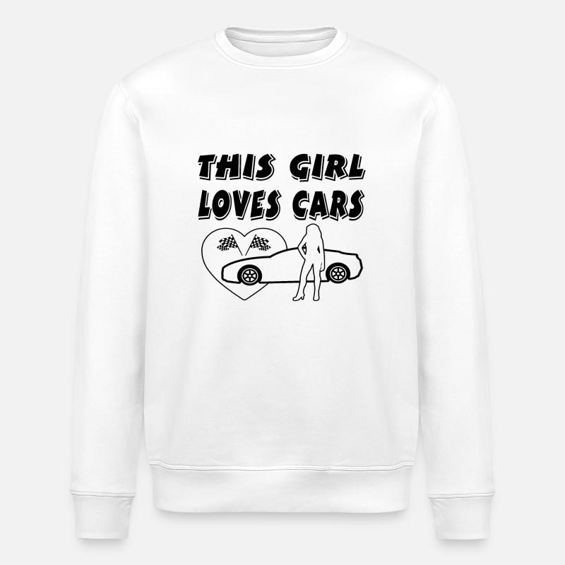 Auto - Stanley/Stella Unisex Bio-Sweatshirt ROLLER - Weiß