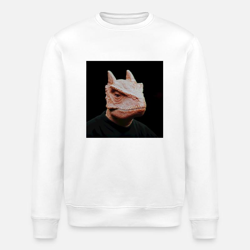 Dinosaure rétro - Sweat bio ROLLER Stanley/Stella Unisexe - blanc