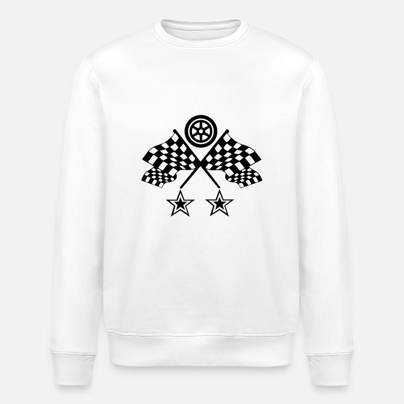 Auto - Stanley/Stella Unisex Bio-Sweatshirt ROLLER - Weiß