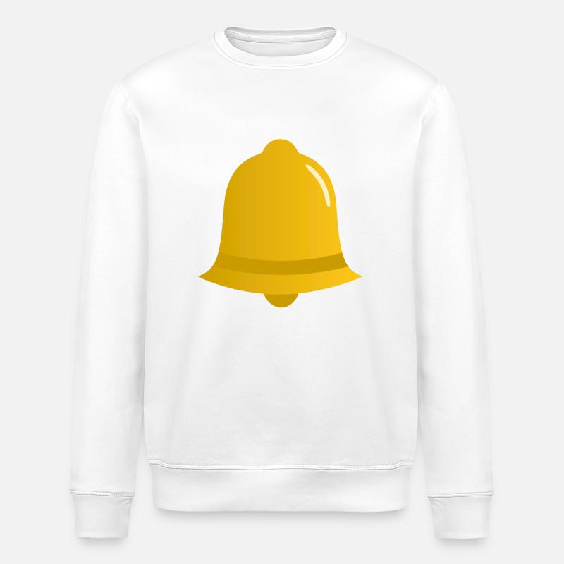 Weihnachtsglocke - Stanley/Stella Unisex Bio-Sweatshirt ROLLER - Weiß