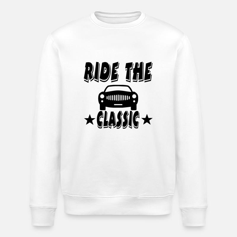 Auto - Stanley/Stella Unisex Bio-Sweatshirt ROLLER - Weiß