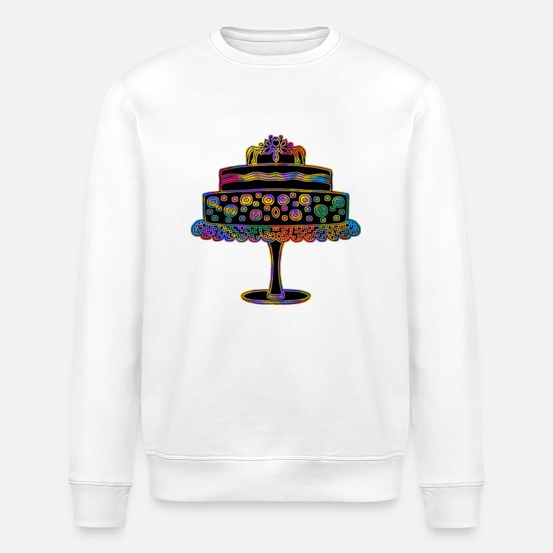 Gâteau - Sweat bio ROLLER Stanley/Stella Unisexe - blanc