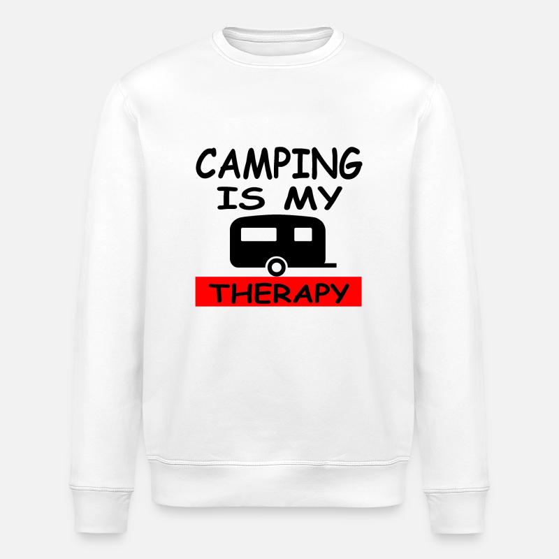 Camping - Sweat bio ROLLER Stanley/Stella Unisexe - blanc