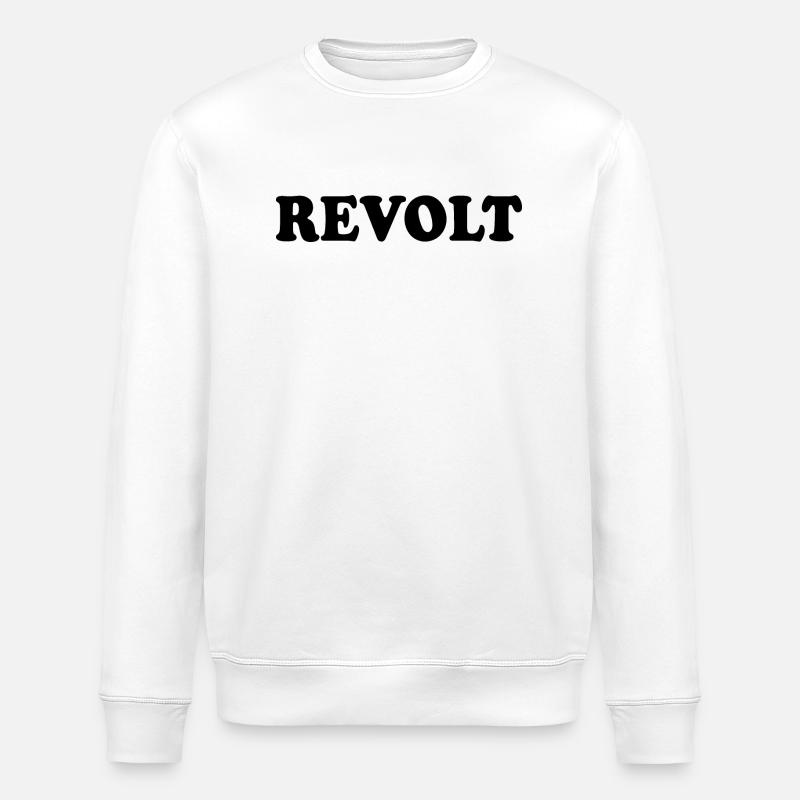 Revolt - Sweat bio ROLLER Stanley/Stella Unisexe - blanc