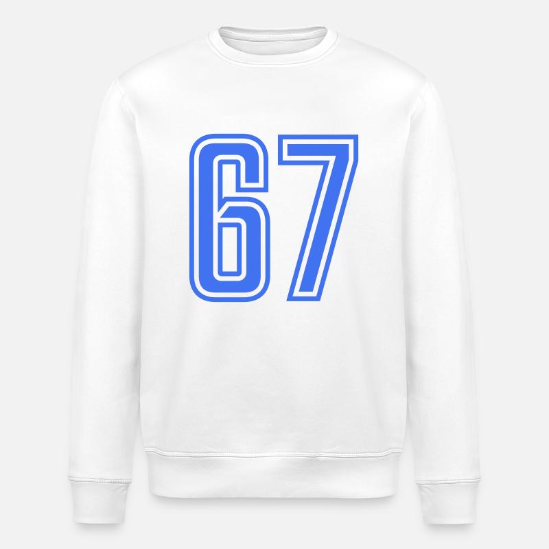 67 - Sweat bio ROLLER Stanley/Stella Unisexe - blanc