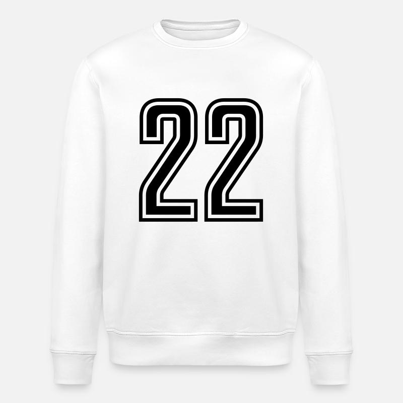 22 - Stanley/Stella Unisex Bio-Sweatshirt ROLLER - Weiß