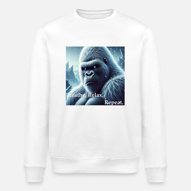 souleil fenix 11 - Stanley/Stella Unisex Bio-Sweatshirt ROLLER - Weiß
