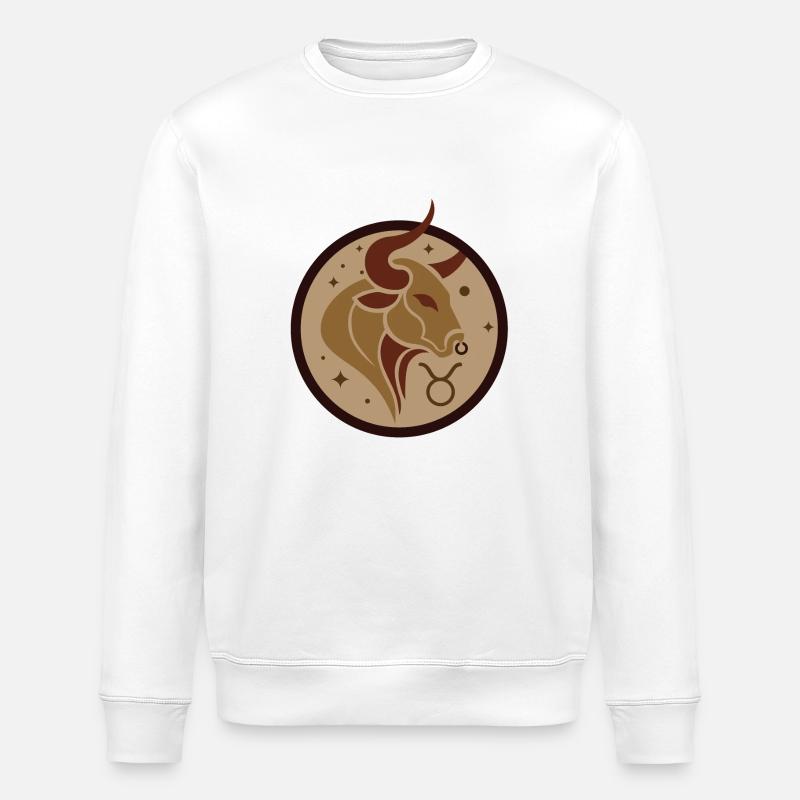 Design "Earthbound Strength" - Stanley/Stella Unisex Bio-Sweatshirt ROLLER - Weiß
