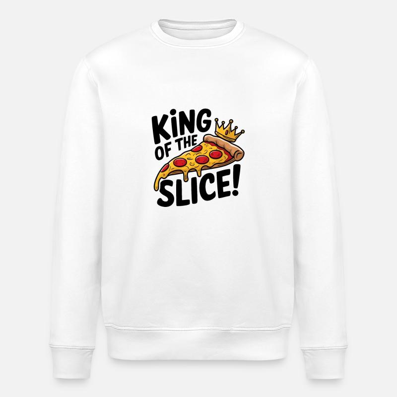 König der Scheibe - Stanley/Stella Unisex Bio-Sweatshirt ROLLER - Weiß