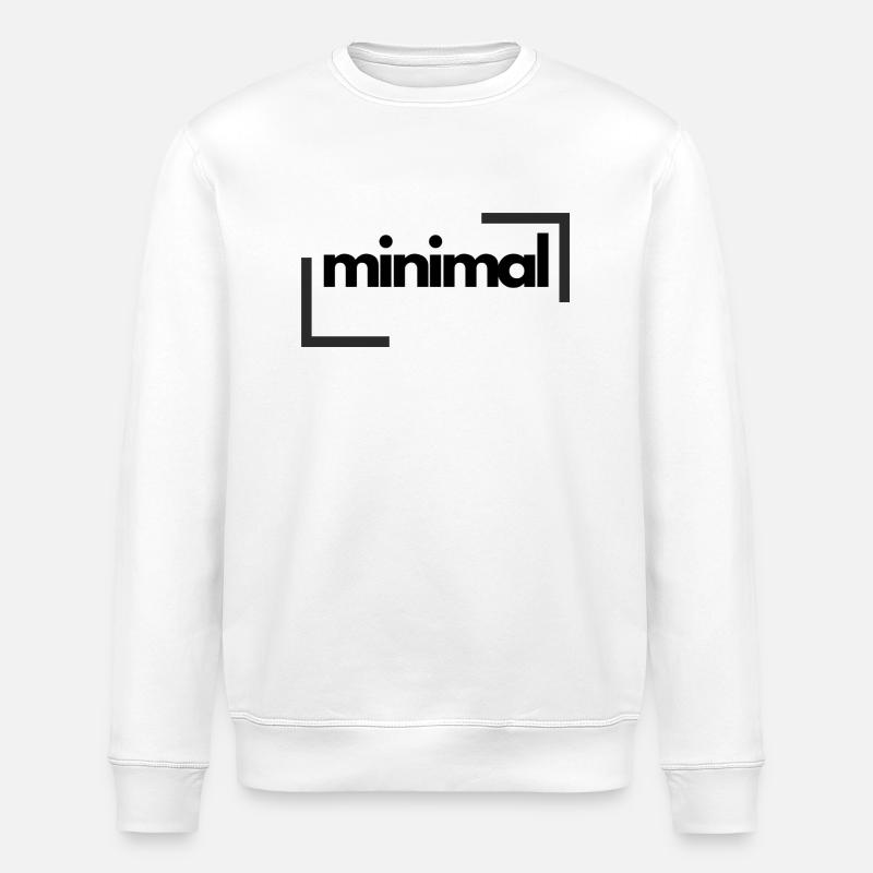 Minimal - Stanley/Stella Unisex Bio-Sweatshirt ROLLER - Weiß
